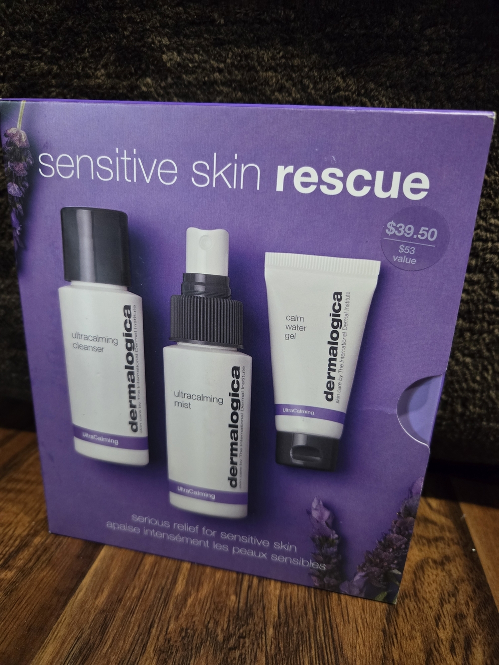 dermalogica Sensitive Skin Rescue Kit - Purple